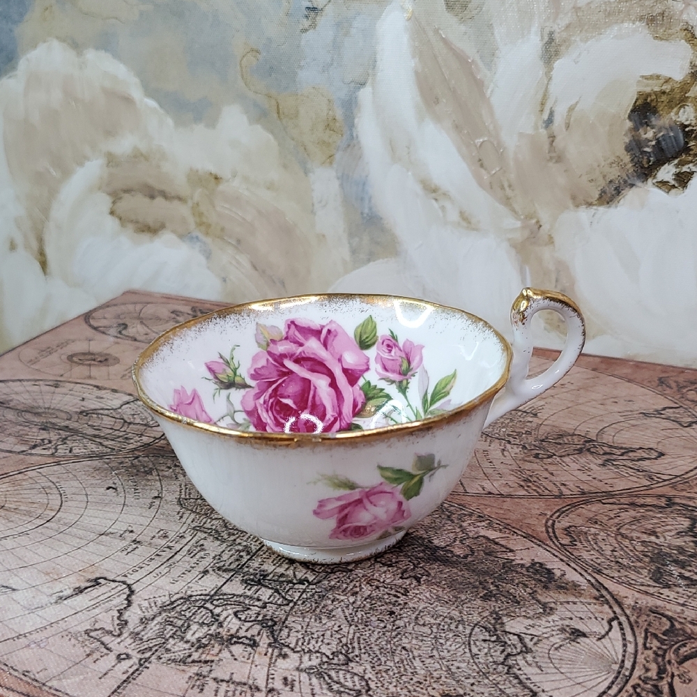 Royal Standard Orleans Rose Bone China Orphan Tea Cup - Replacement Cup